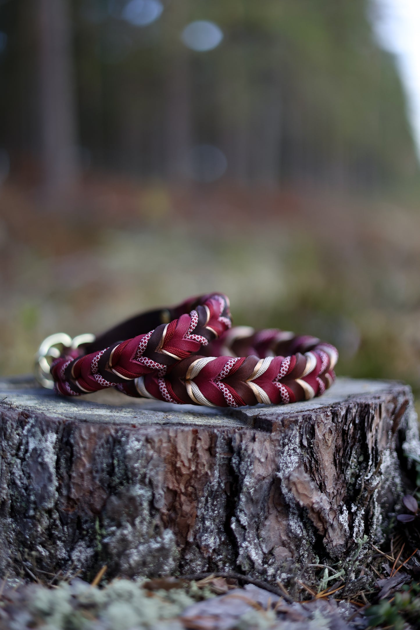 Halsband classic - röd