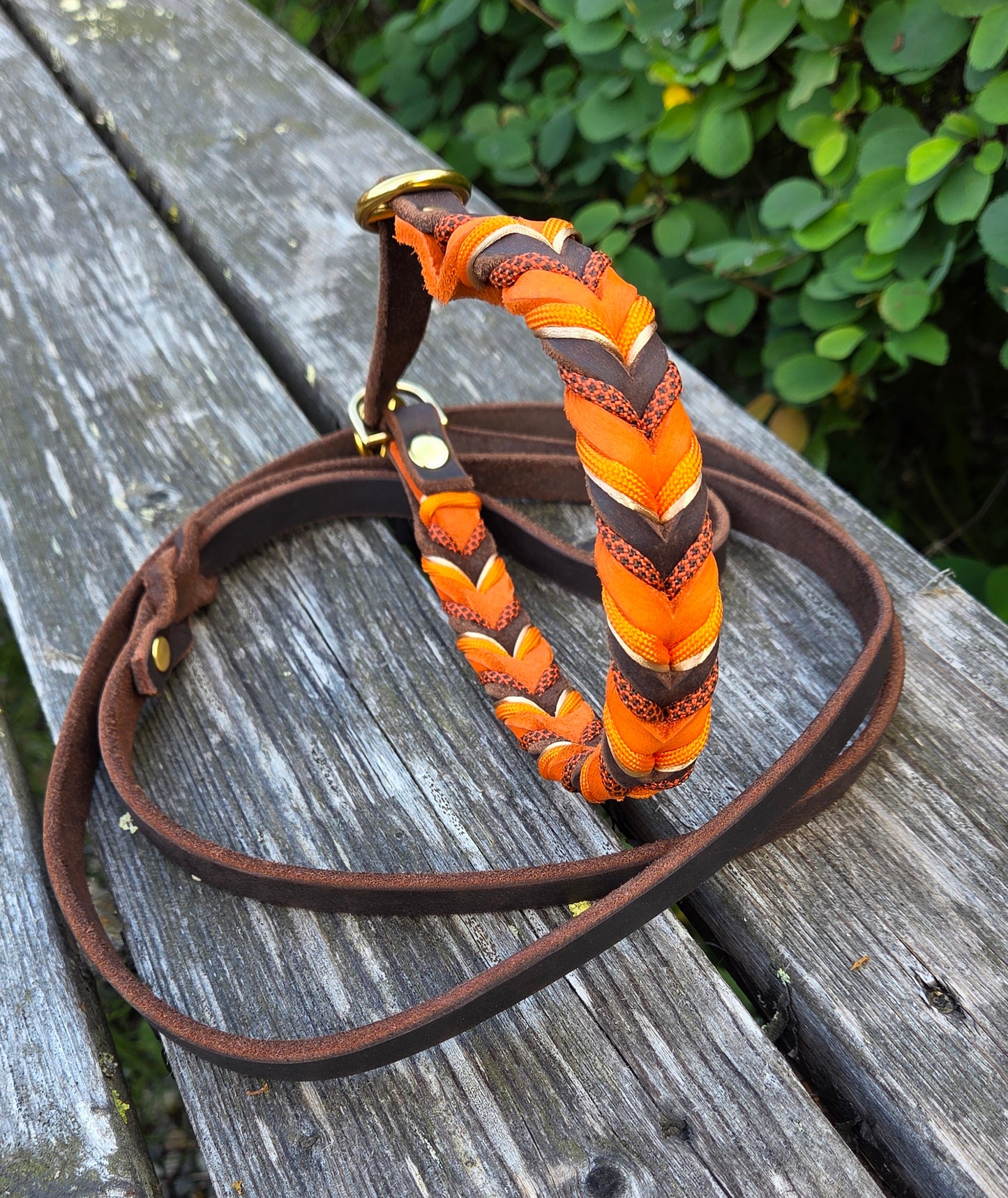 Retrieverkoppel brun/orange