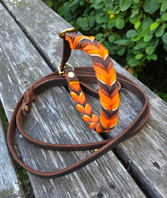 Retrieverkoppel brun/orange