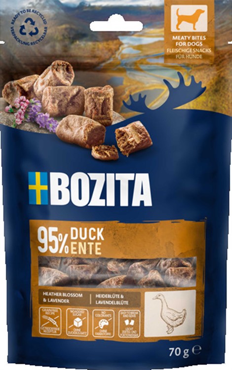 Bozita Snacks Meaty Bites Duck 70g