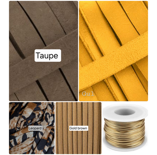 Wanna do - taupe/gul