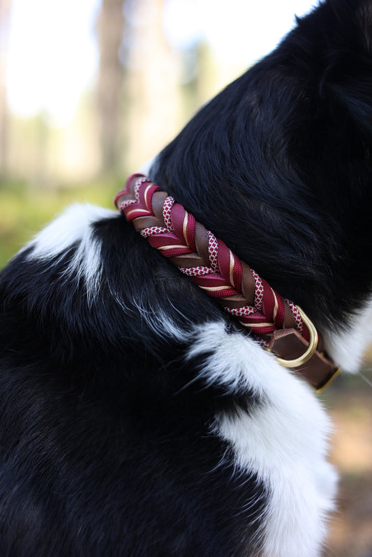 Halsband Slim - röd